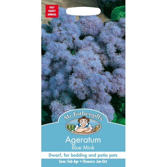 Seminte AGERATUM houstonianum- Blue Mink -Pufuleti Seminte AGERATUM houstonianum- Blue Mink -Pufuleti