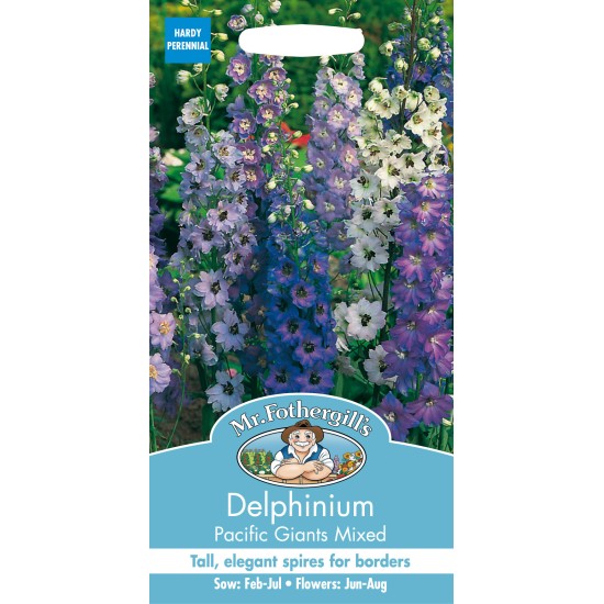 Seminte DELPHINIUM cultorum- Pacific Giant Mix -Nemtisor