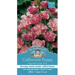 Seminte ESCHSCHOLTZIA californica-Californian Poppy- Appleblossom Pink -Mac californian