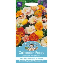 Seminte ESCHSCHOLTZIA californica-Californian Poppy- Monarch Art -Mac Californian
