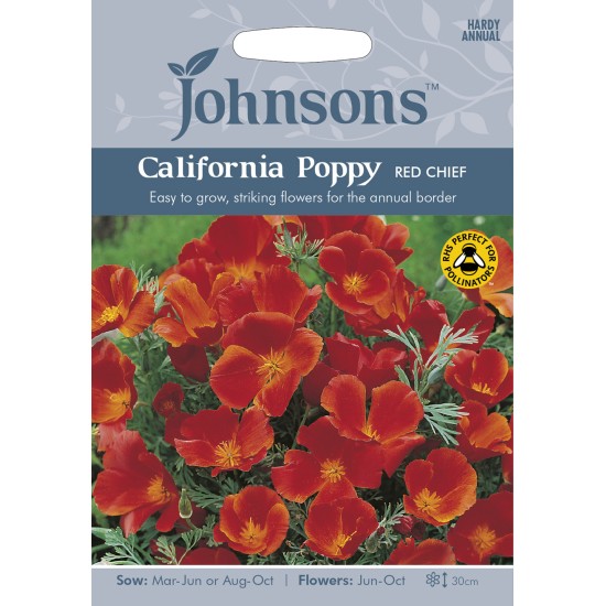 Seminte ESCHSCHOLTZIA californica-Californian Poppy- Red Chief -Mac Californian Seminte ESCHSCHOLTZIA californica-Californian Poppy- Red Chief -Mac Californian