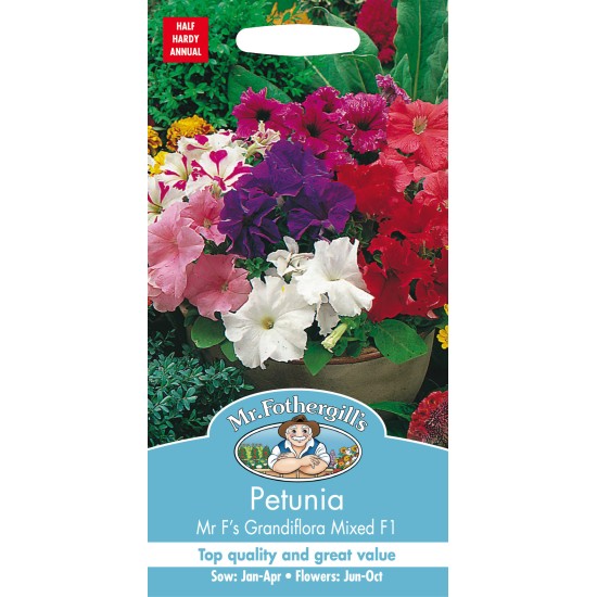 Seminte PETUNIA grandiflora- Mr F's Grandiflora Mixed F1 -Petunia