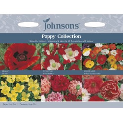 Seminte PAPAVER-Poppy- COLLECTION -Colectie 6 soiuri de mac 