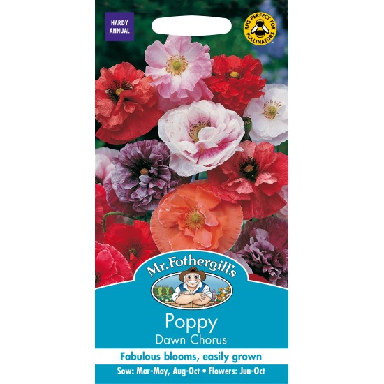 Seminte PAPAVER rhoeas-Poppy- Dawn Chorus -Mac amestec