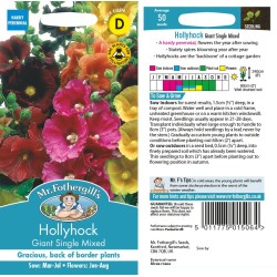 Seminte ALCEA rosea-Hollyhock- Giant Single Mixed -Nalba de gradina Seminte ALCEA rosea-Hollyhock- Giant Single Mixed -Nalba de gradina