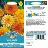 Seminte CALENDULA officinalis- Art Shades -Galbenele