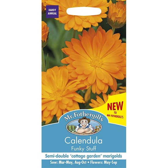 Seminte CALENDULA officinalis- Funky Stuff -Galbenele Seminte CALENDULA officinalis- Funky Stuff -Galbenele