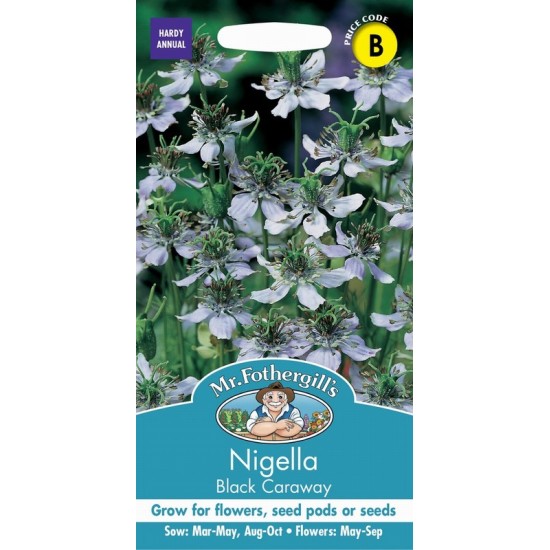 Seminte NIGELLA sativa- Black Caraway -Negrilica, Barba Imparatului