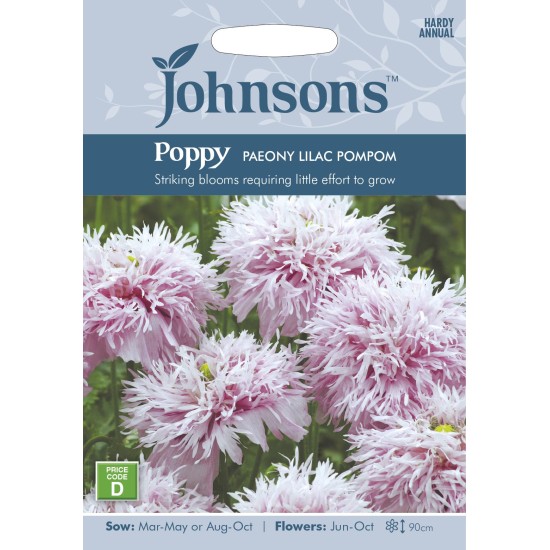 Seminte PAPAVER somniferum-Poppy- Paeony Lilac Pompon -Mac roz