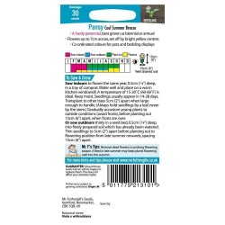 Seminte VIOLA wittrockiana-Pansy- Cool Summer Breeze -Panselute curgatoare Seminte VIOLA wittrockiana-Pansy- Cool Summer Breeze -Panselute curgatoare