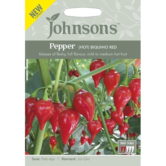 Seminte CAPSICUM annuum-Pepper Hot- Biquino Red -Ardei iute