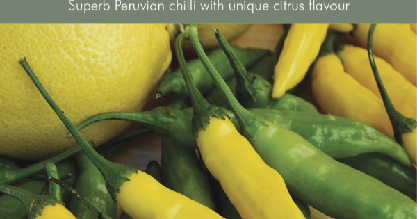 Seminte CAPSICUM annuum-Hot- Lemon - Ardei iute cu aroma citrata