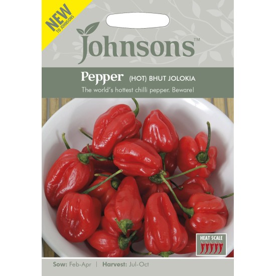Seminte CAPSICUM annuum-Pepper Hot- Bhut Jolokia -Amestec de ardei iuti de la mediu la iute si foarte iute