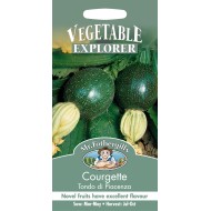 Seminte CUCURBITA pepo-Courgette- Tondo di Piacenza -Dovlecel rotund, negru