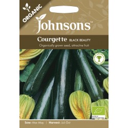 Seminte CUCURBITA pepo-Courgette- Black Beauty ORG -Dovlecel zucchini, negru (Organic)