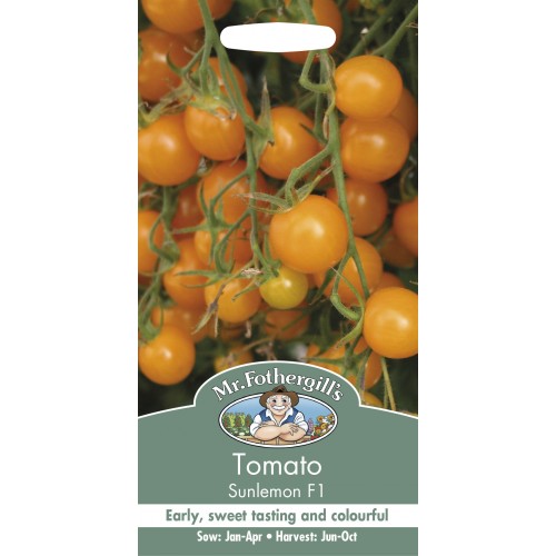 Seminte TOMATO Sunlemon F1 - Tomate cherry portocalii