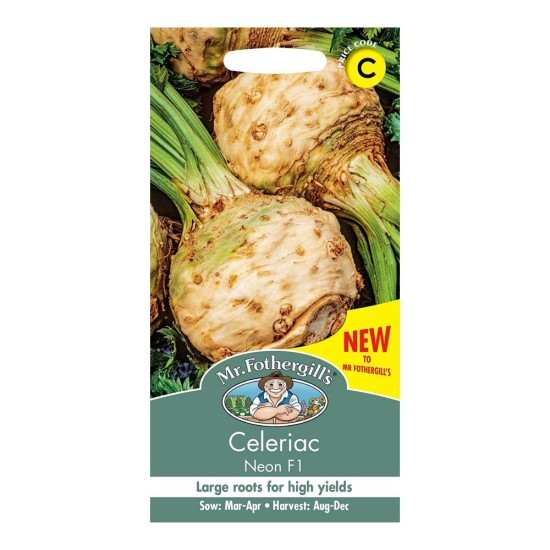 Seminte APIUM graveolens-Celeriac- Neon F1 - Telina de radacina