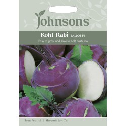 Seminte BRASSICA oleracea gongylodes-Kohl Rabi- Ballot F1 - Gulie  Seminte BRASSICA oleracea gongylodes-Kohl Rabi- Ballot F1 - Gulie