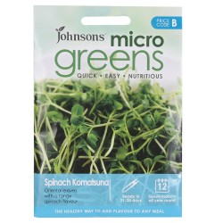 Seminte BRASSICA rapa perviridis- Spinach Komatsuna (micro-greens) -Spanac oriental cu savoare de mustar
