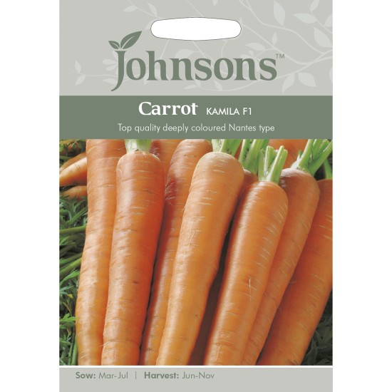 Seminte DAUCUS carota-Carrot- Kamilla F1 -Morcov tip nantes