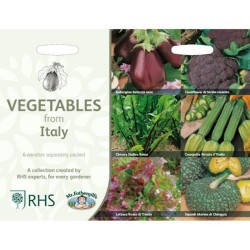 Seminte MIXED Collection- VEGETABLES from Italy (cu: vinete, conopida, cicoare, dovlecei, salata, dovleci) 
