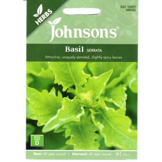 Seminte OCIMUM basilicum-Herbs Basil- Serrata -Busuioc cu frunza crestata