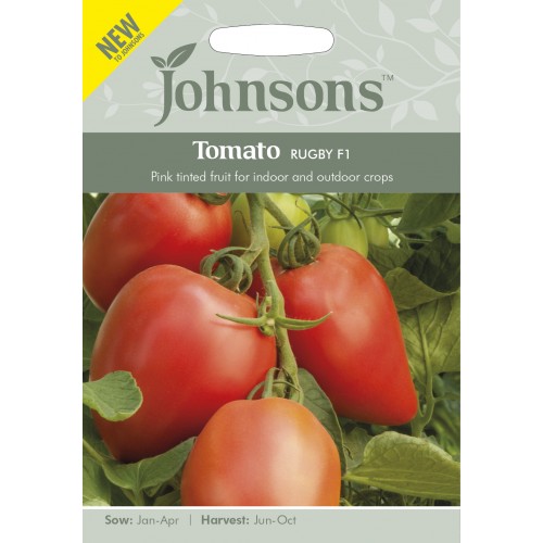 Seminte TOMATO-Solanum lycopersicum- Rugby F1 - Tomate roz intens alungite